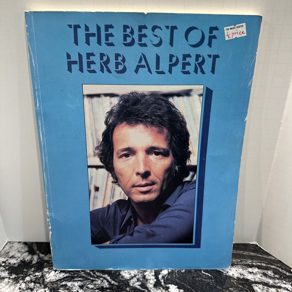 The Best of Herb Alpert: Piano & Trumpet Sheet Music - Very Rare